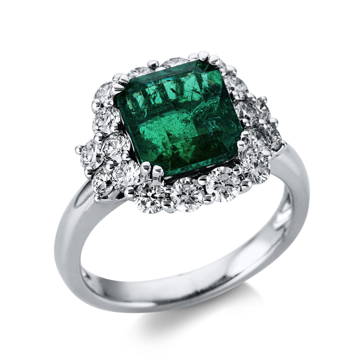 colored stone classic ring - 1AC71