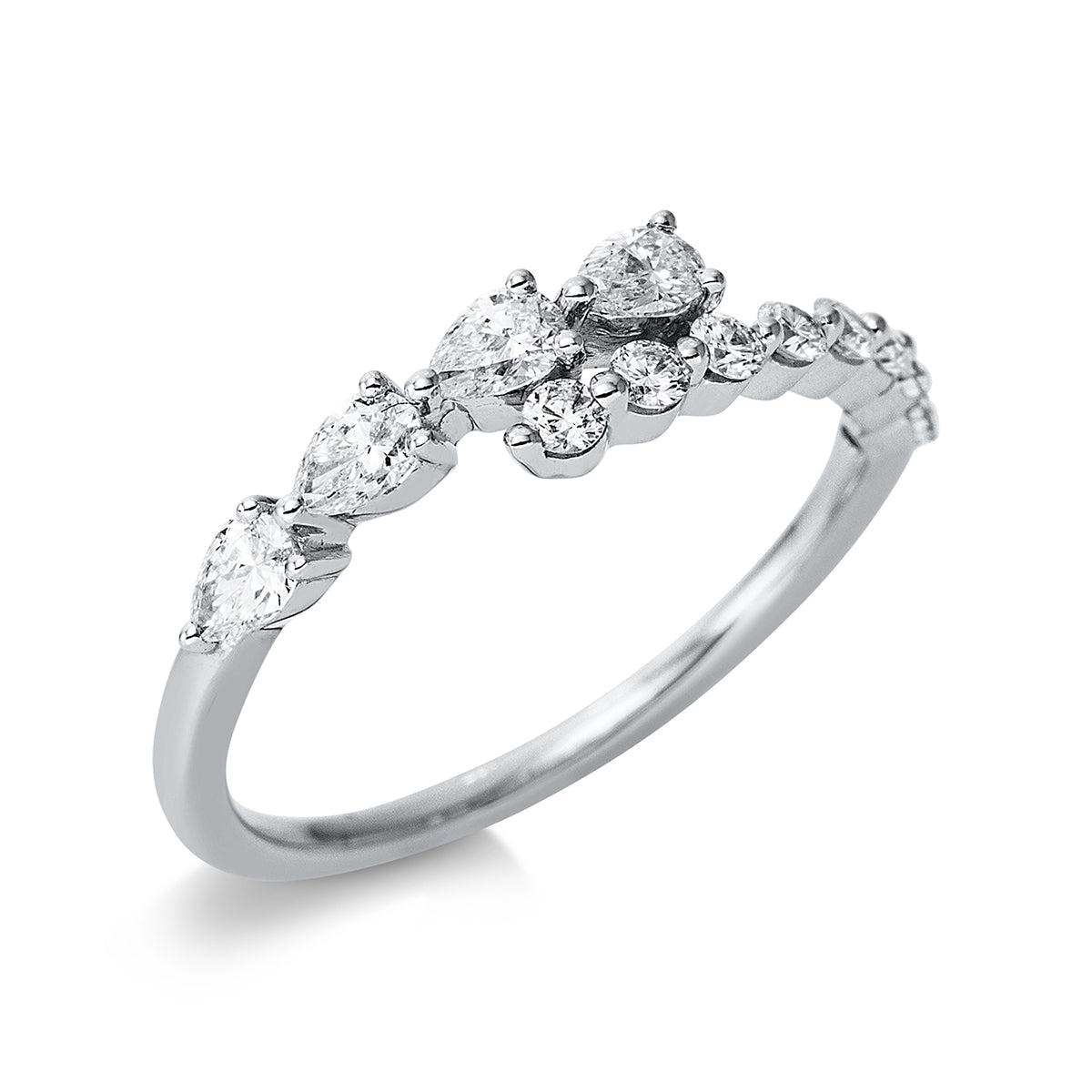 moderne damesring - 1BR03