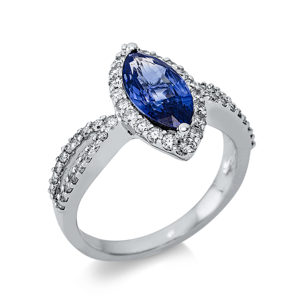 colored stone classic ring - 1BZ60