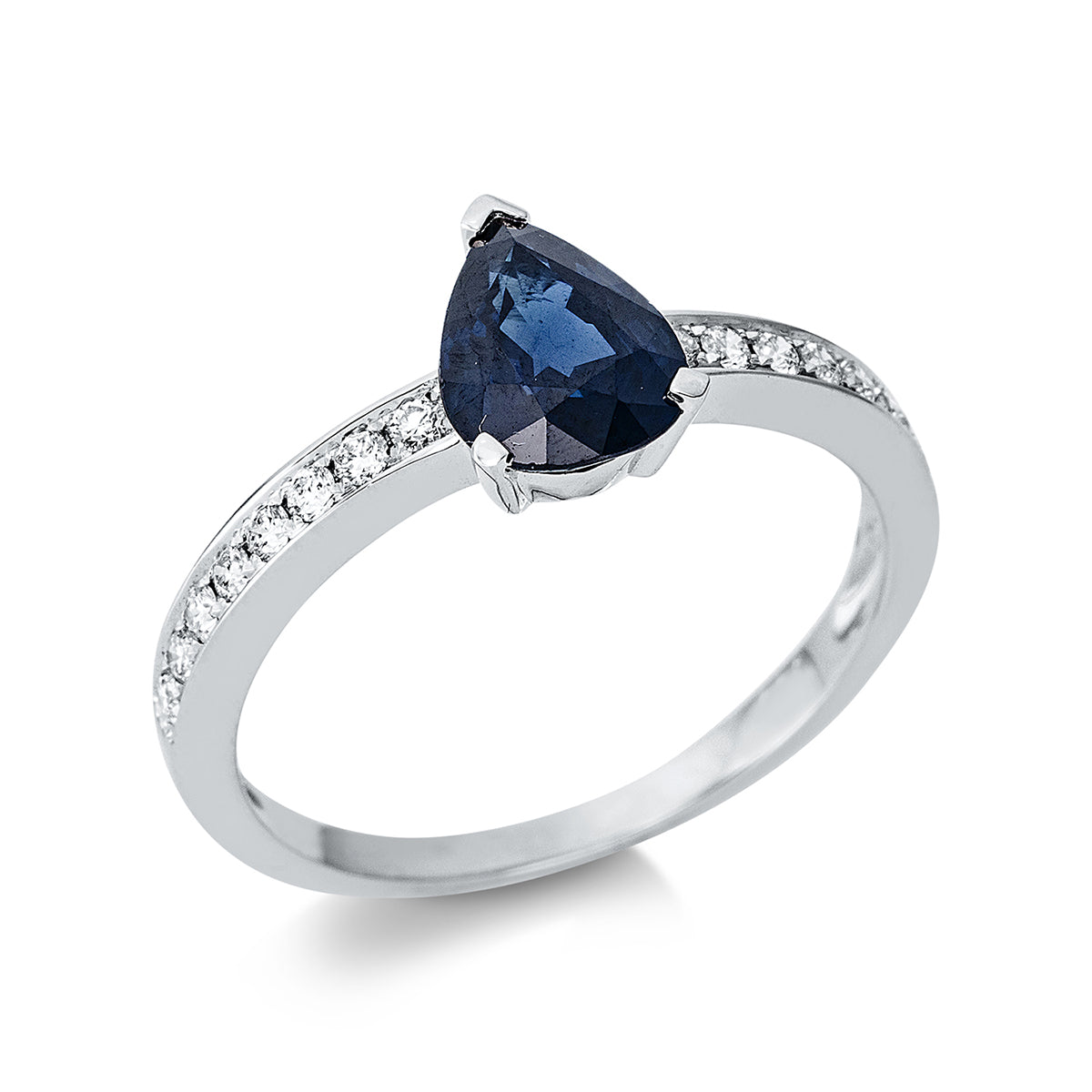 colored stone classic ring - 1BZ96