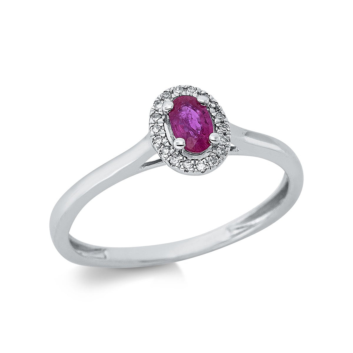 colored stone classic ring - 1CO83