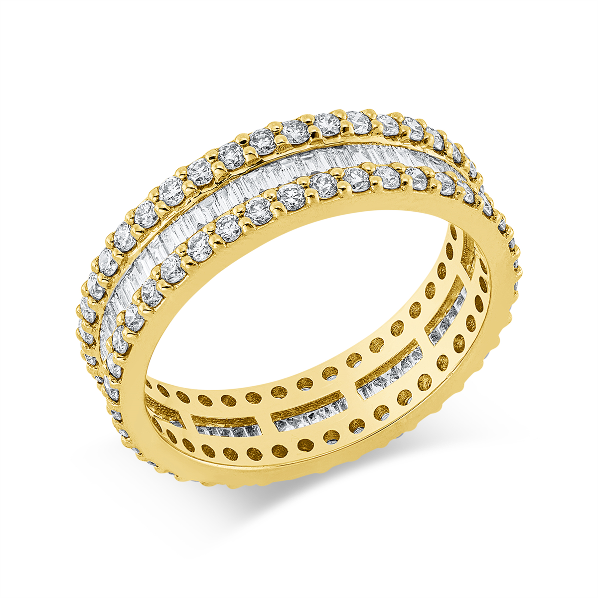 baguette ring - 1CT72