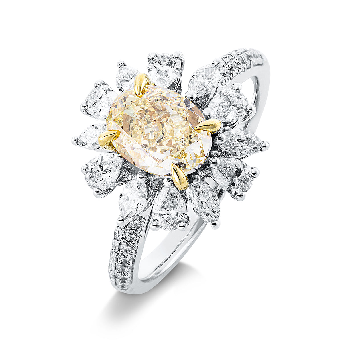 fancy colored diamond ring - 1CU28