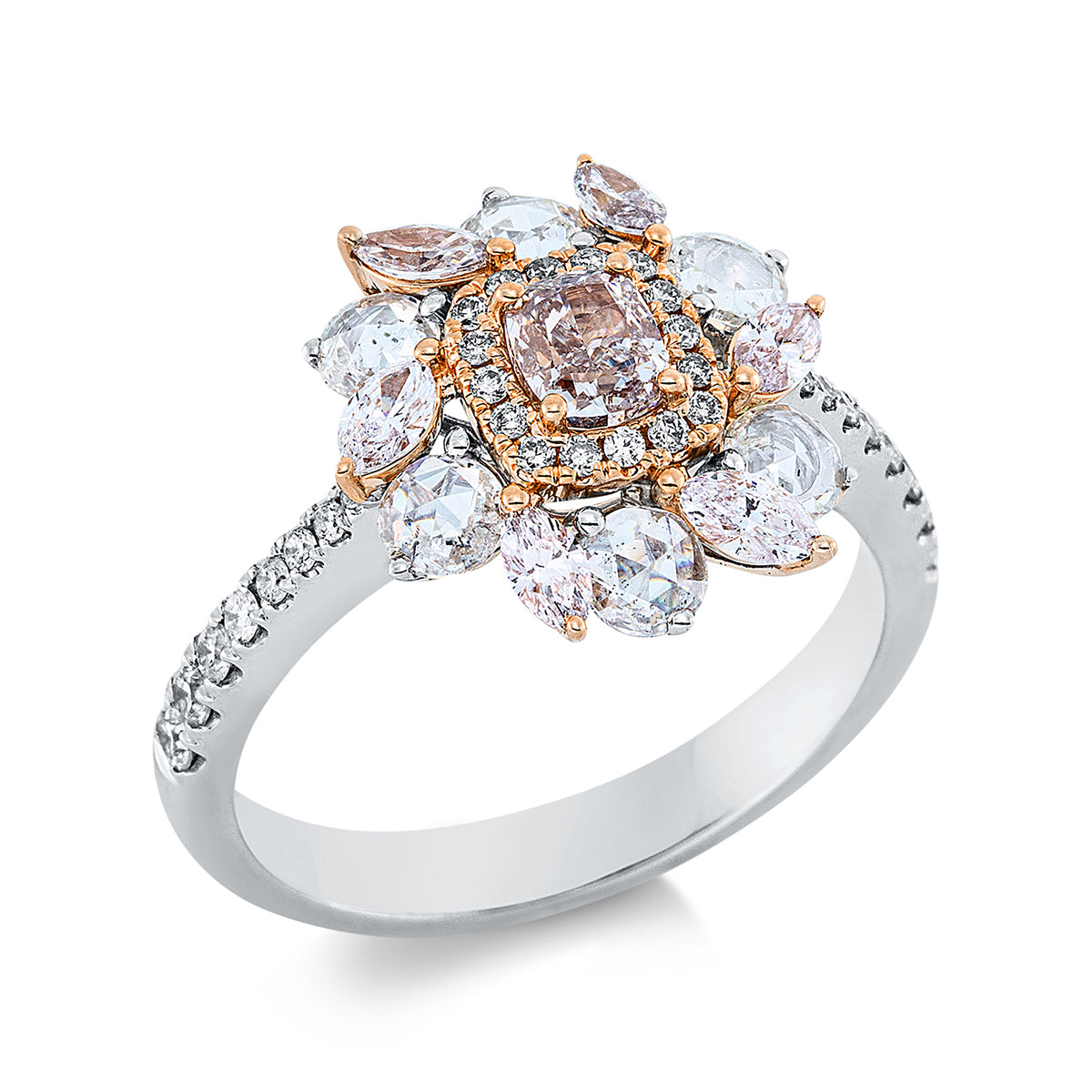 fancy colored diamond ring - 1CV17