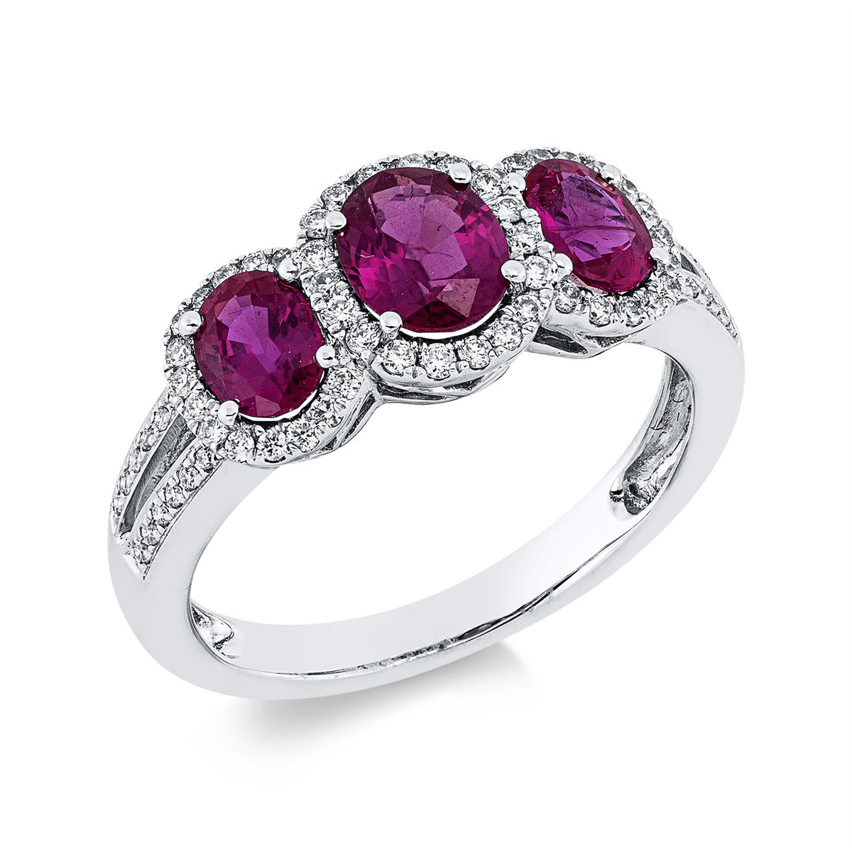 colored stone classic ring - 1CY73