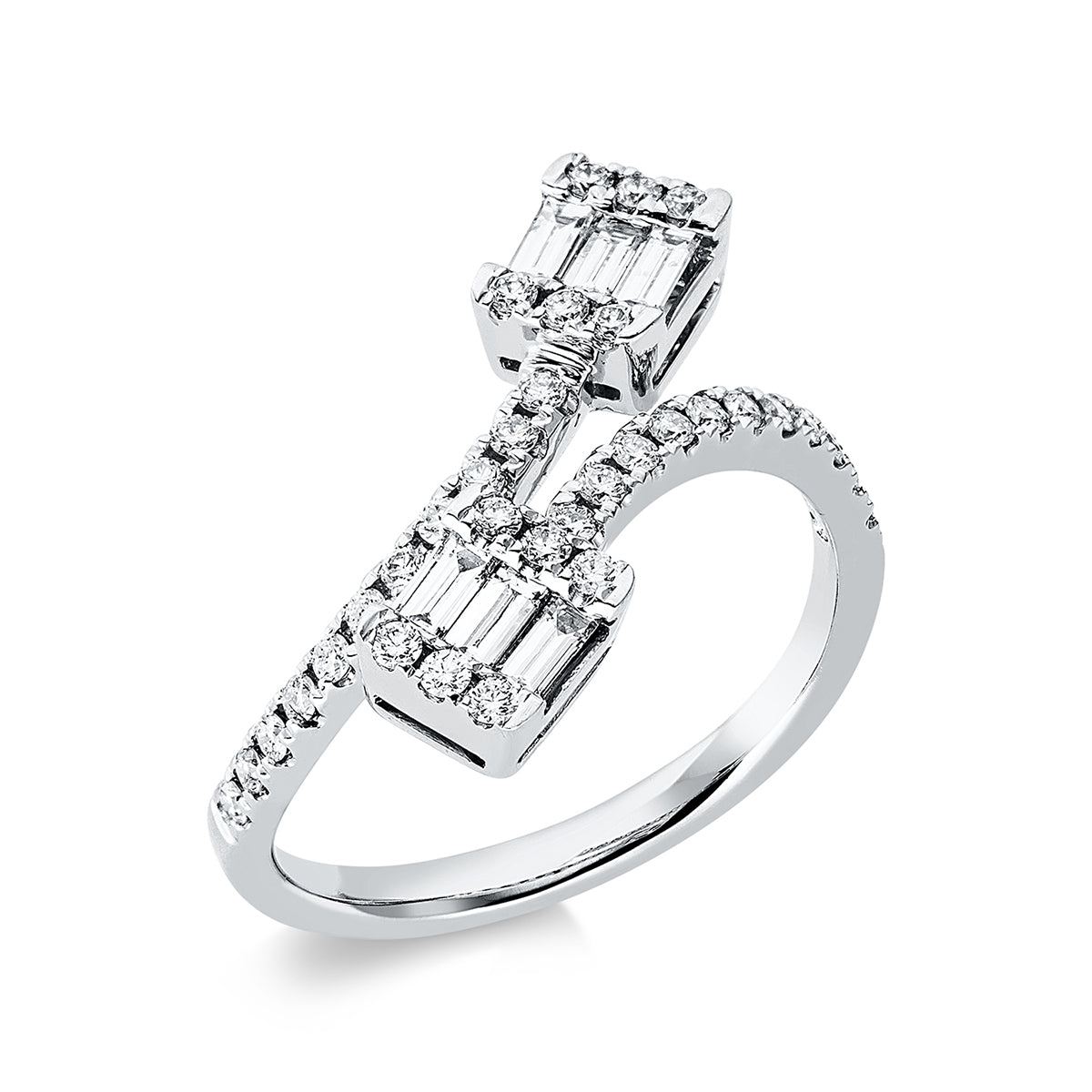 baguette illusie ring - 1DO56