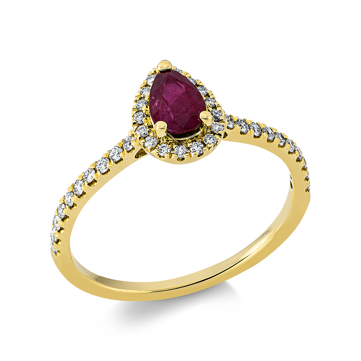 colored stone classic ring - 1DU49