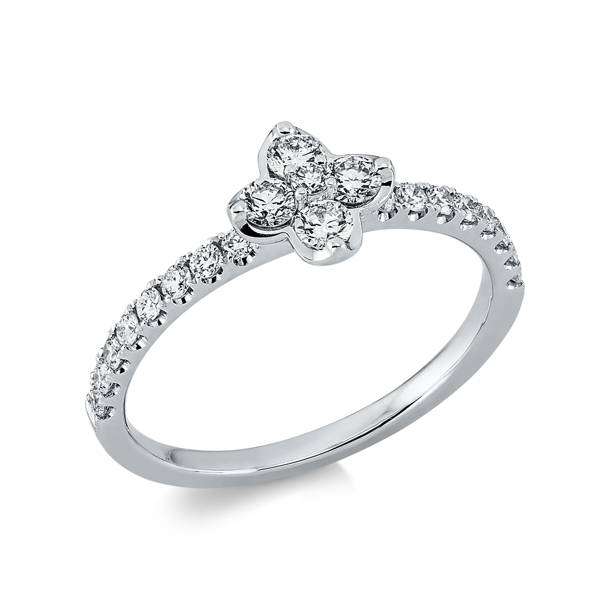 moderne damesring - 1EG78