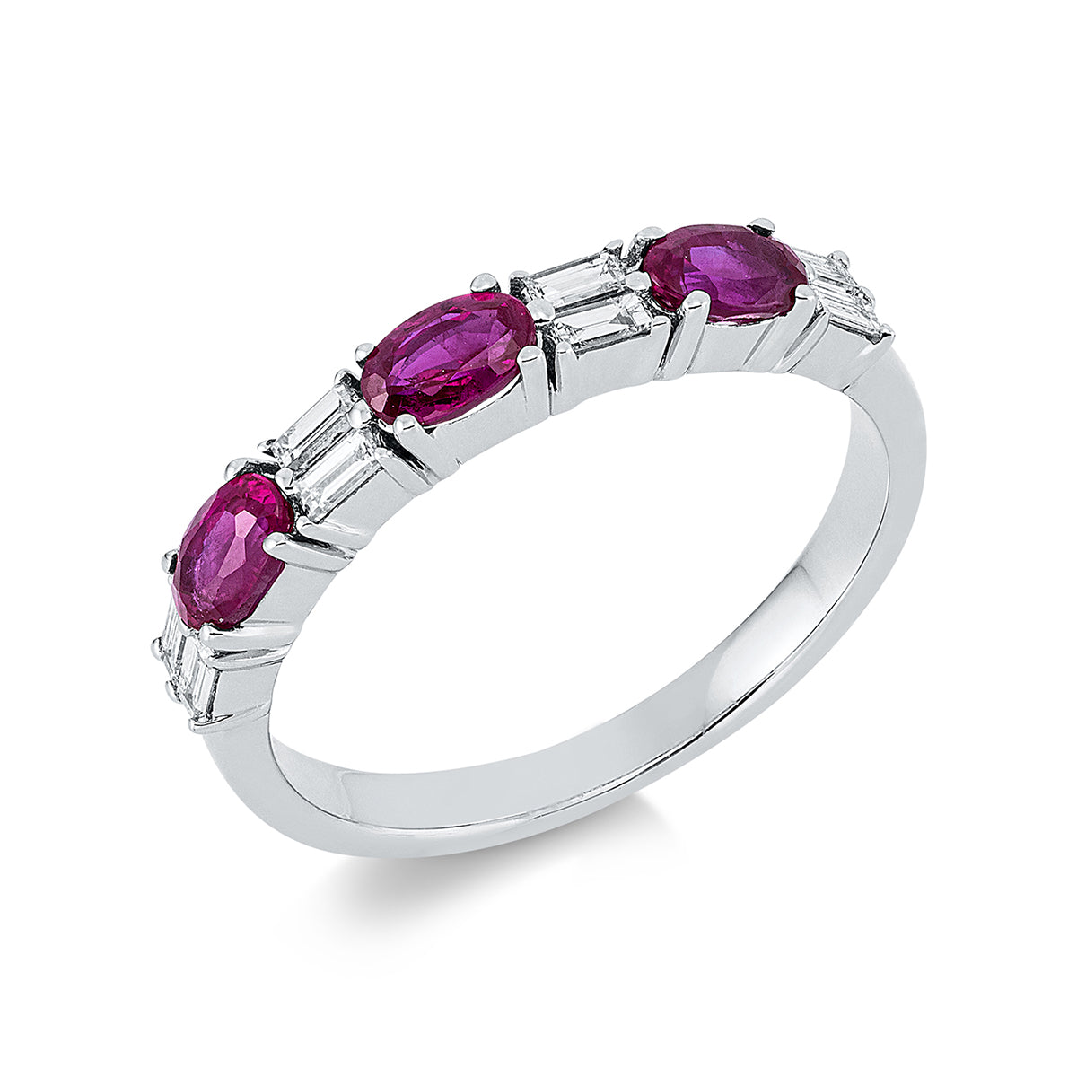 colored stone classic ring - 1ET65