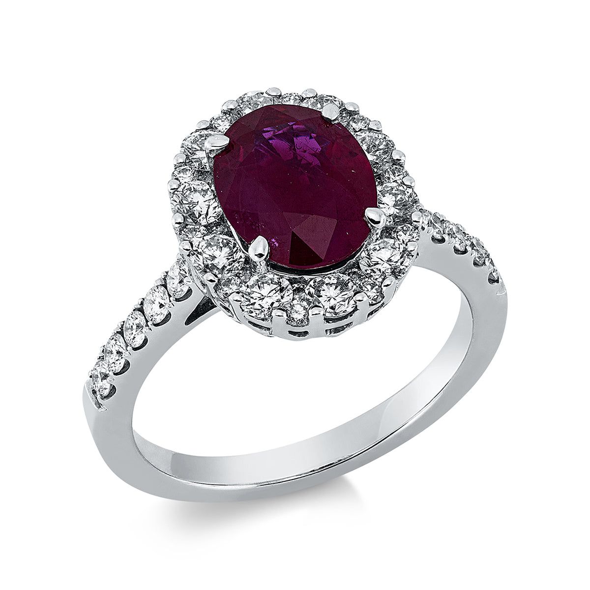 colored stone classic ring - 1EV74