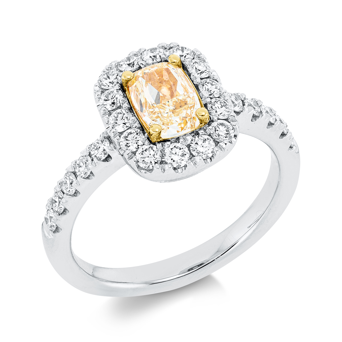 fancy colored diamond ring - 1FD45