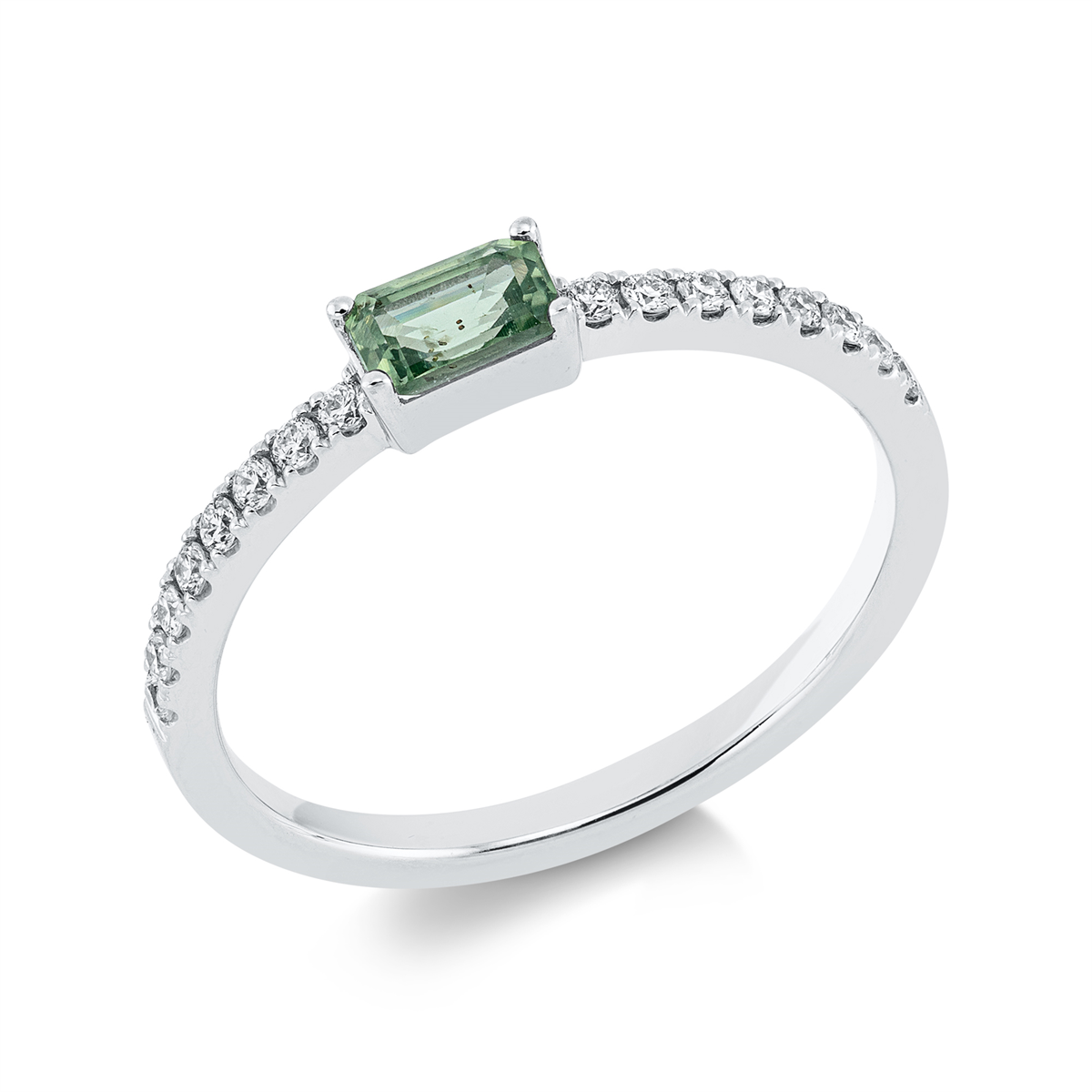 colored stone classic ring - 1FE72