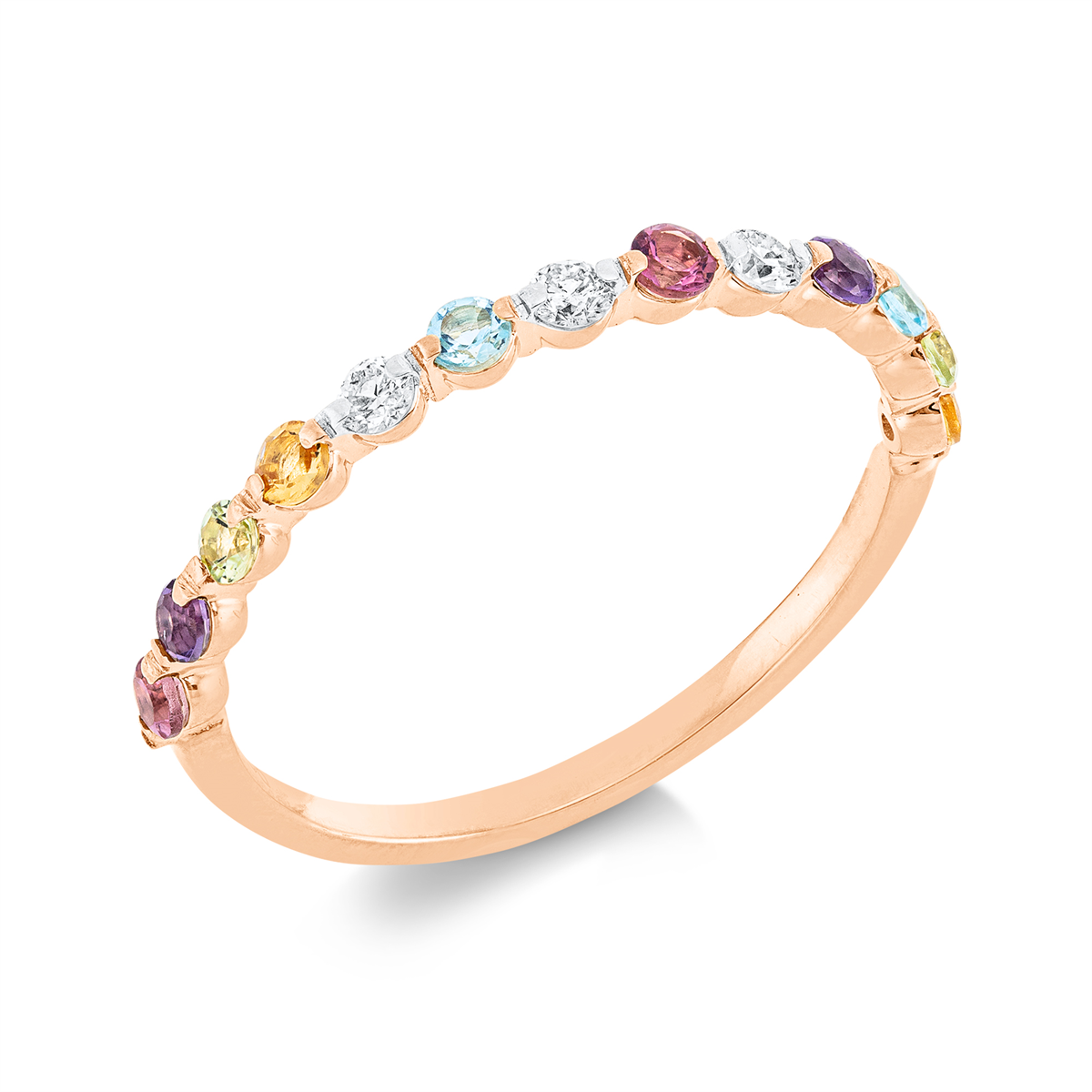 regenboog- en veelkleurige ring - 1FH15