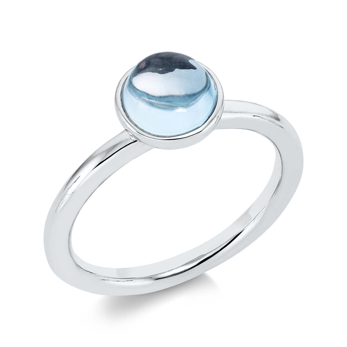 gekleurde stenen mode ring - 1FP85