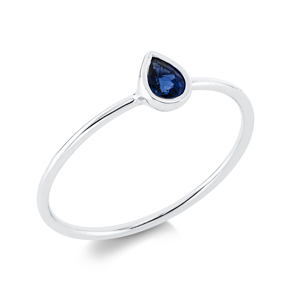 colored stone classic ring - 1FV48
