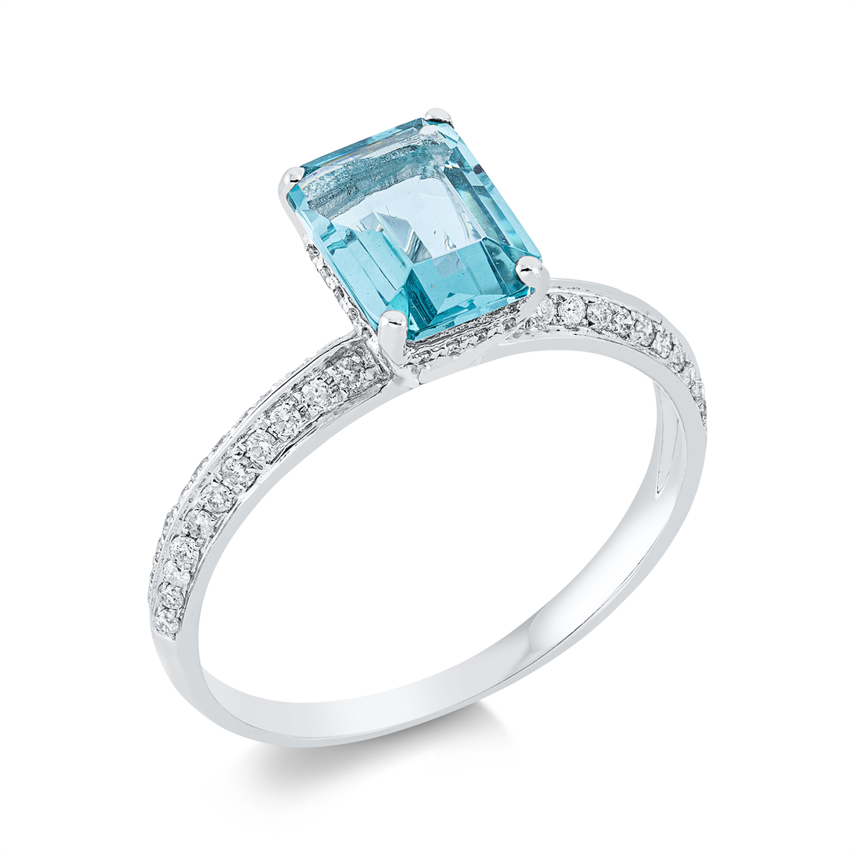 colored stone fashion ring - 1GD44