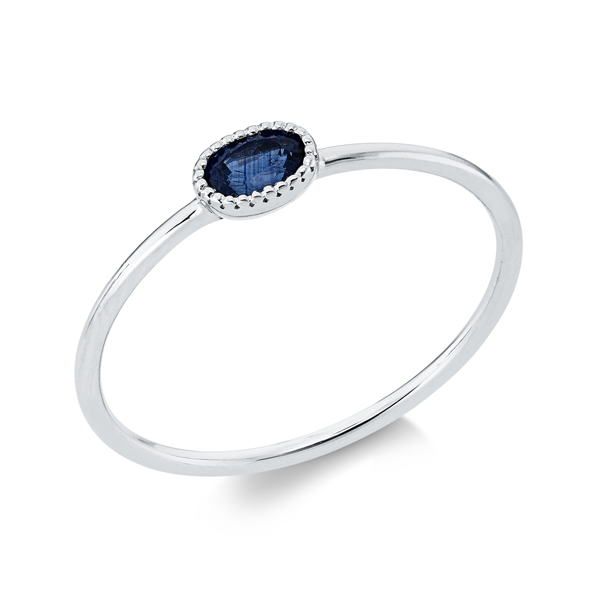 colored stone classic ring - 1GJ88