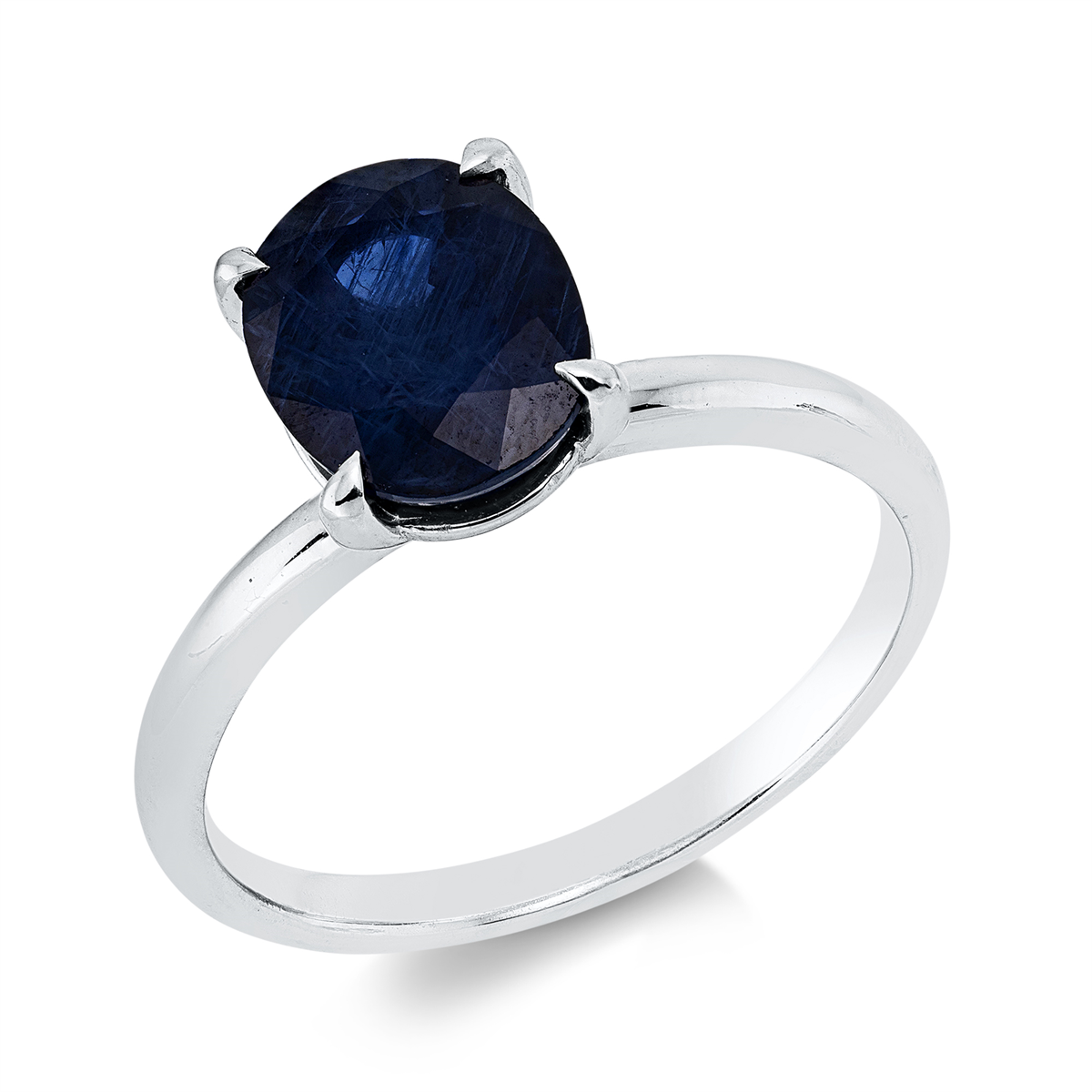 colored stone classic ring - 1GL47