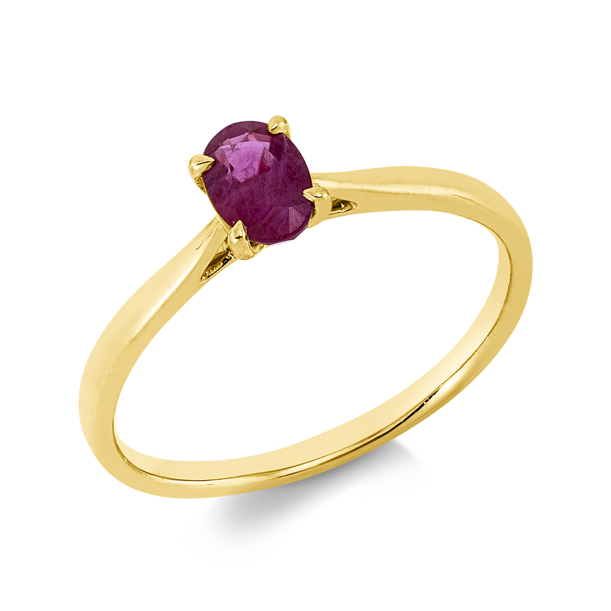 colored stone classic ring - 1GX54