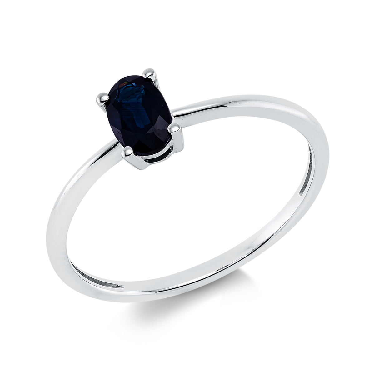 colored stone classic ring - 1GY02