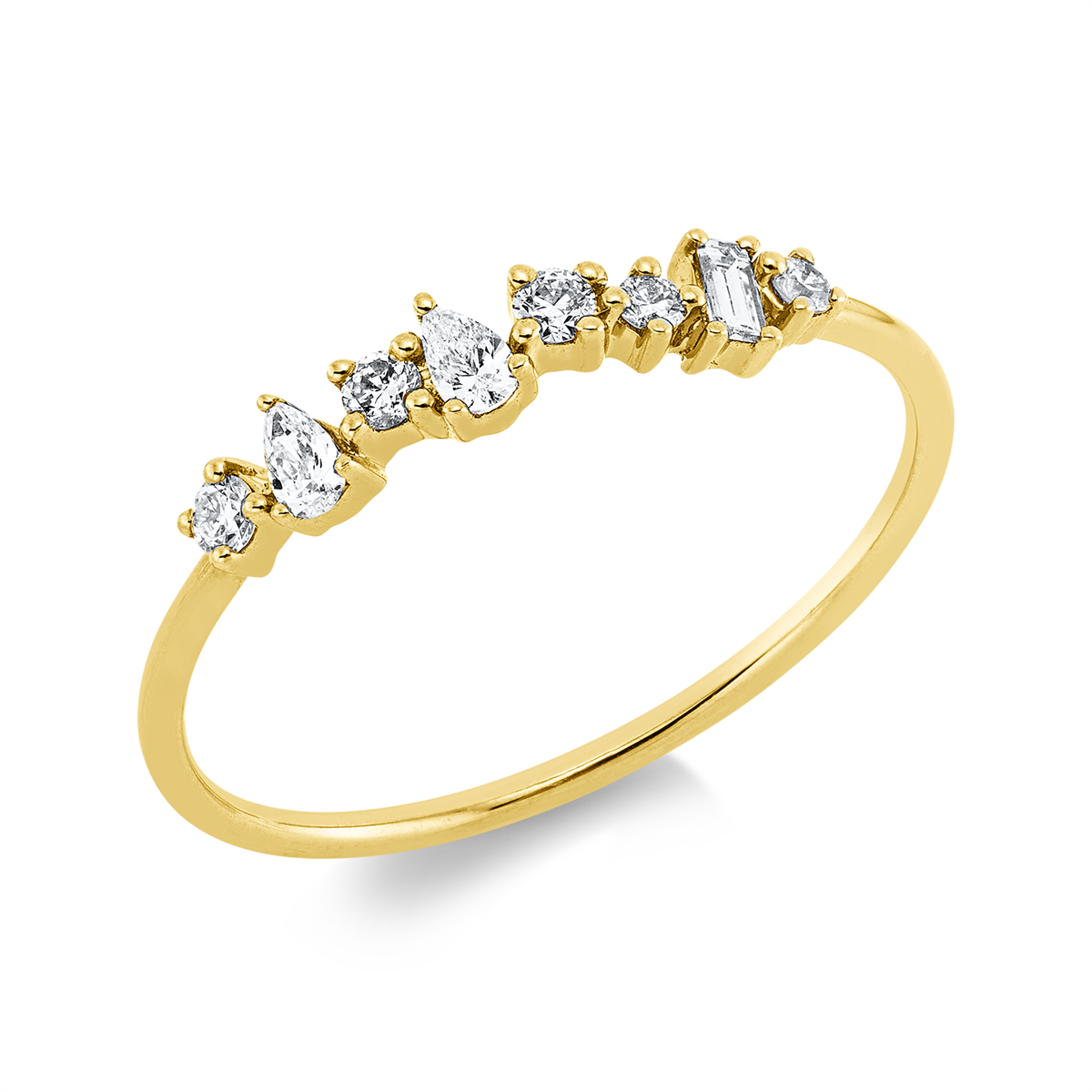 baguette ring - 1HF56