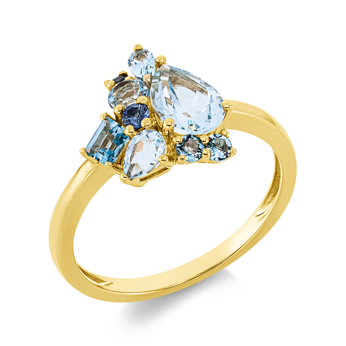 colored stone fashion ring - 1HG53