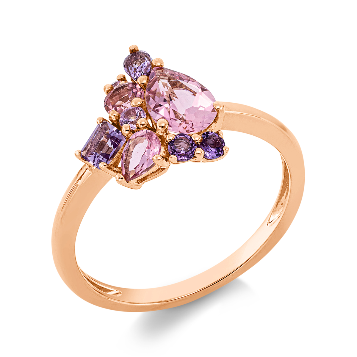 colored stone fashion ring - 1HG54