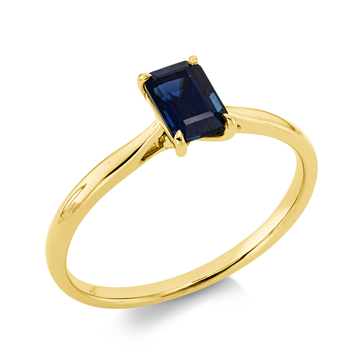 colored stone classic ring - 1HL87