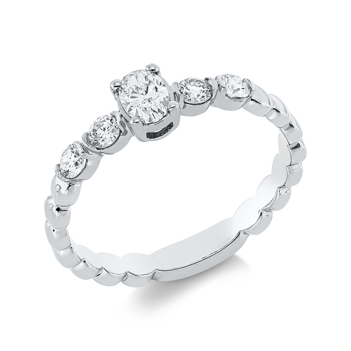 solitaire ring - 1HN78