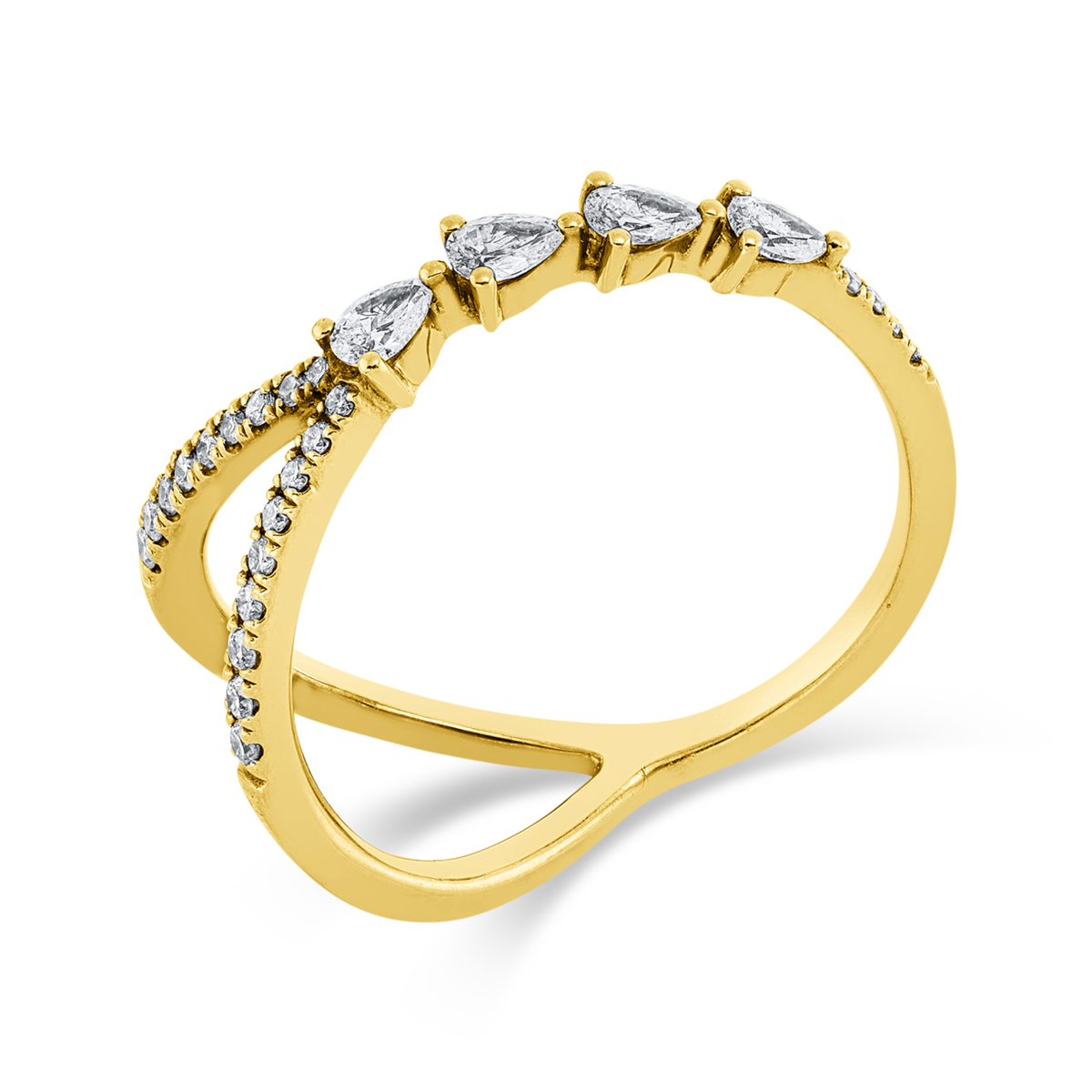 modern woman ring - 1HS89