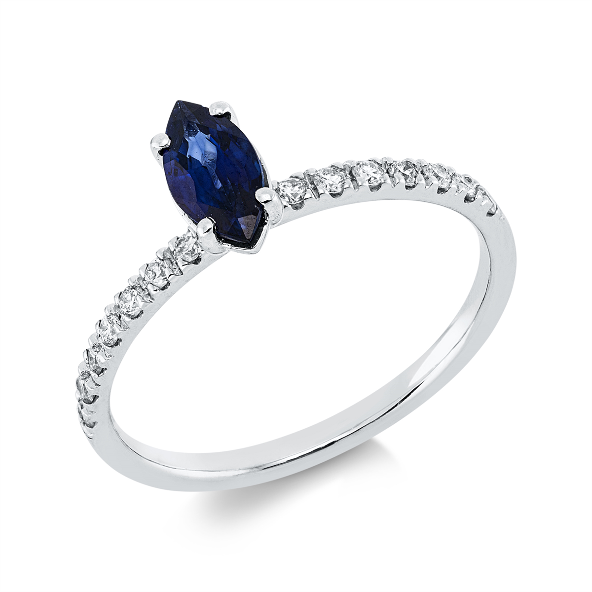 colored stone classic ring - 1HX74