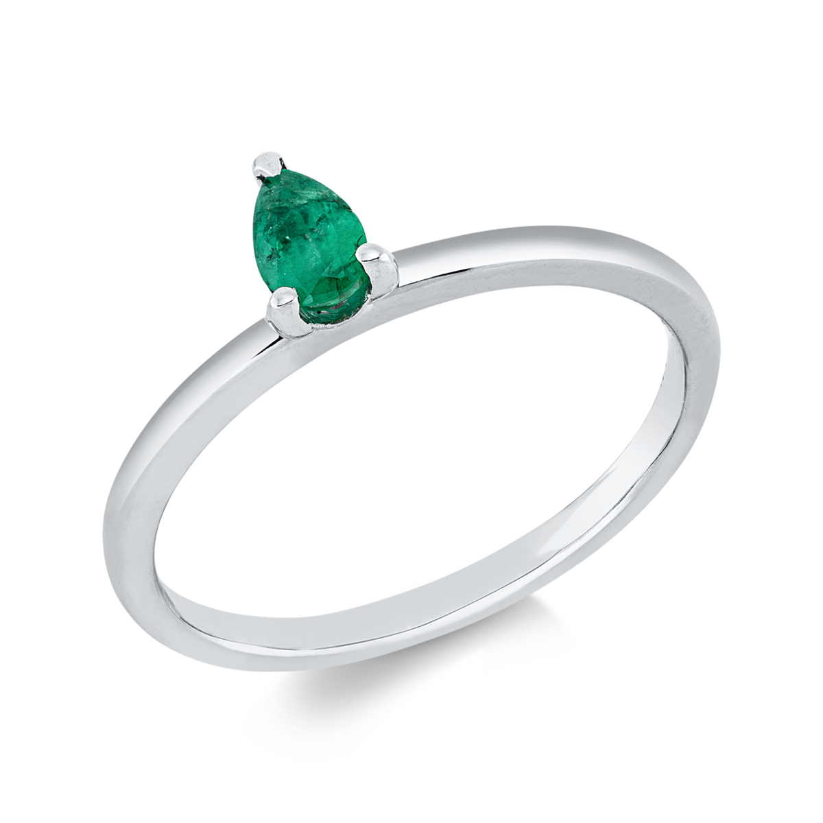 colored stone classic ring - 1HX93