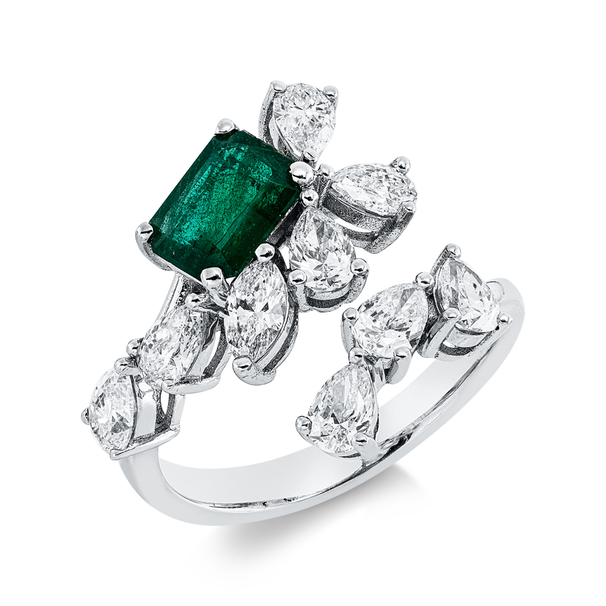 colored stone classic ring - 1HZ03