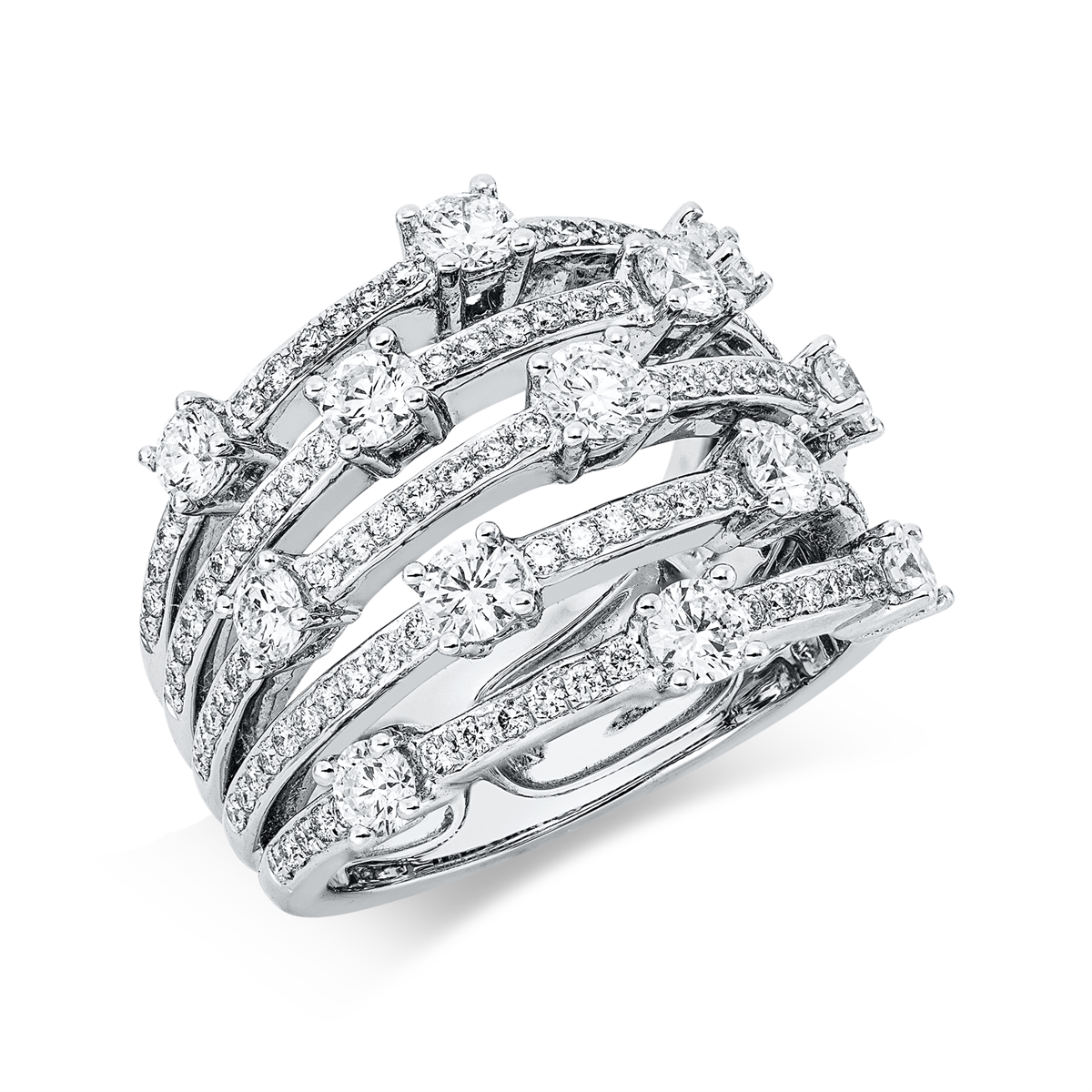 multi-stone ring - 1I251