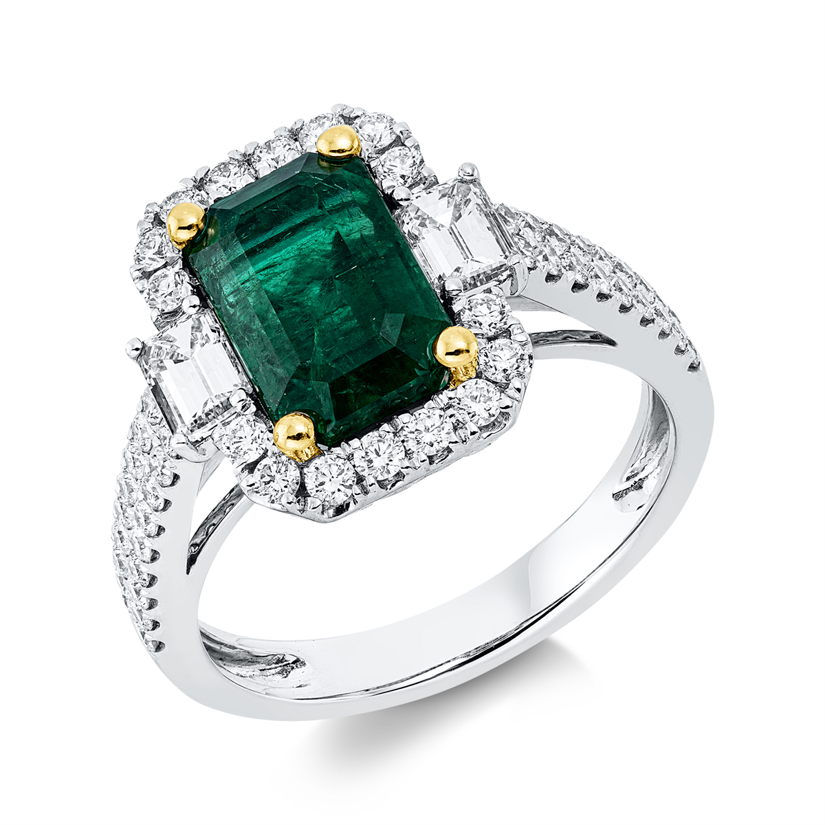 colored stone classic ring - 1II40