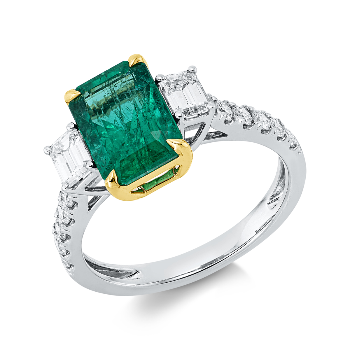 colored stone classic ring - 1II41