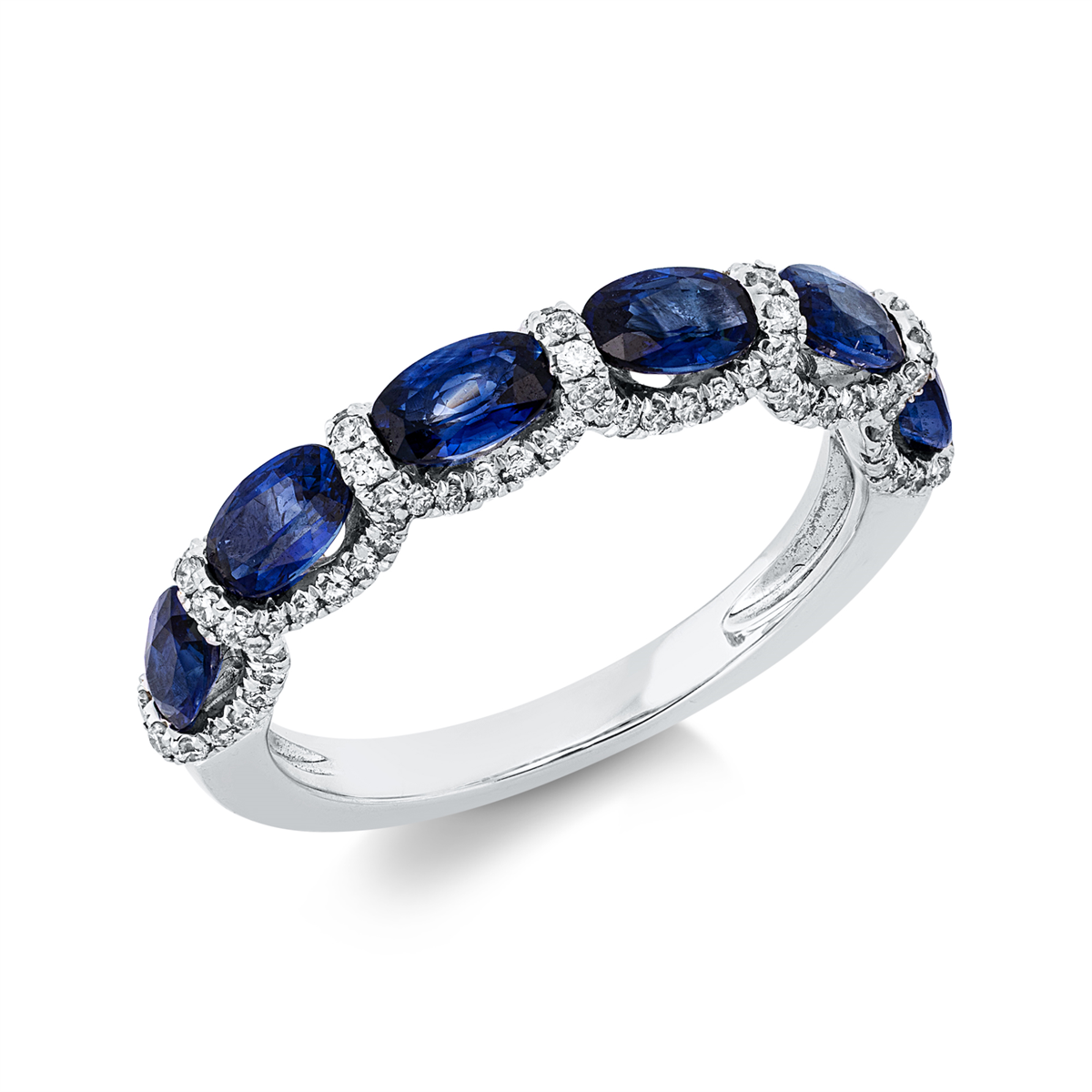 colored stone classic ring - 1IP26