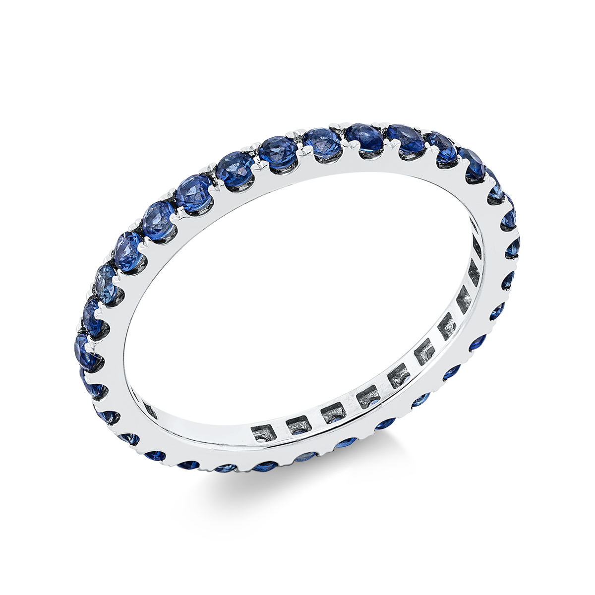 colored stone classic ring - 1IP42