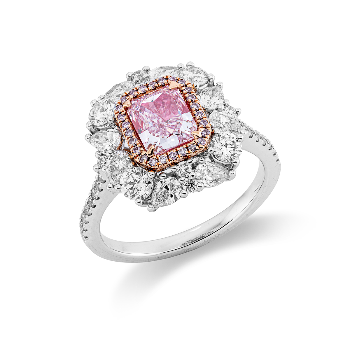 fancy colored diamond ring - 1IX72