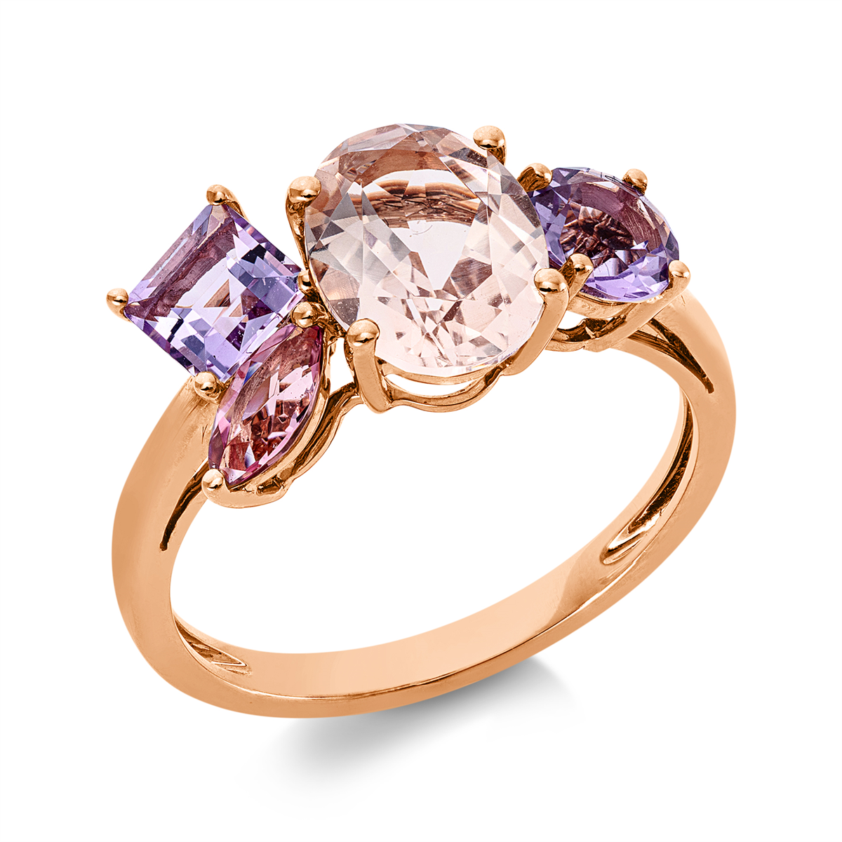 colored stone fashion ring - 1IY57