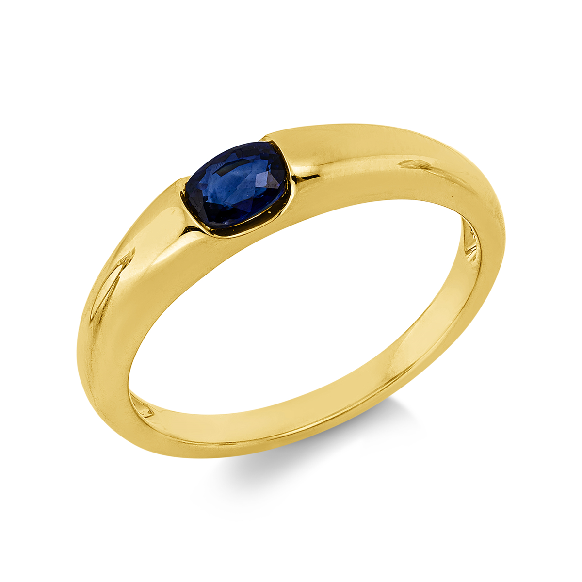colored stone classic ring - 1JC41