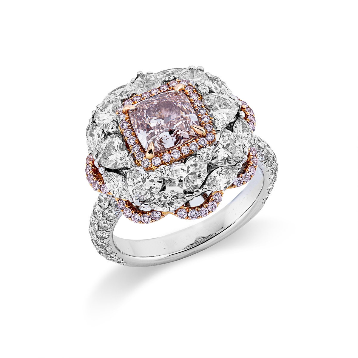 fancy colored diamond ring - 1JK17