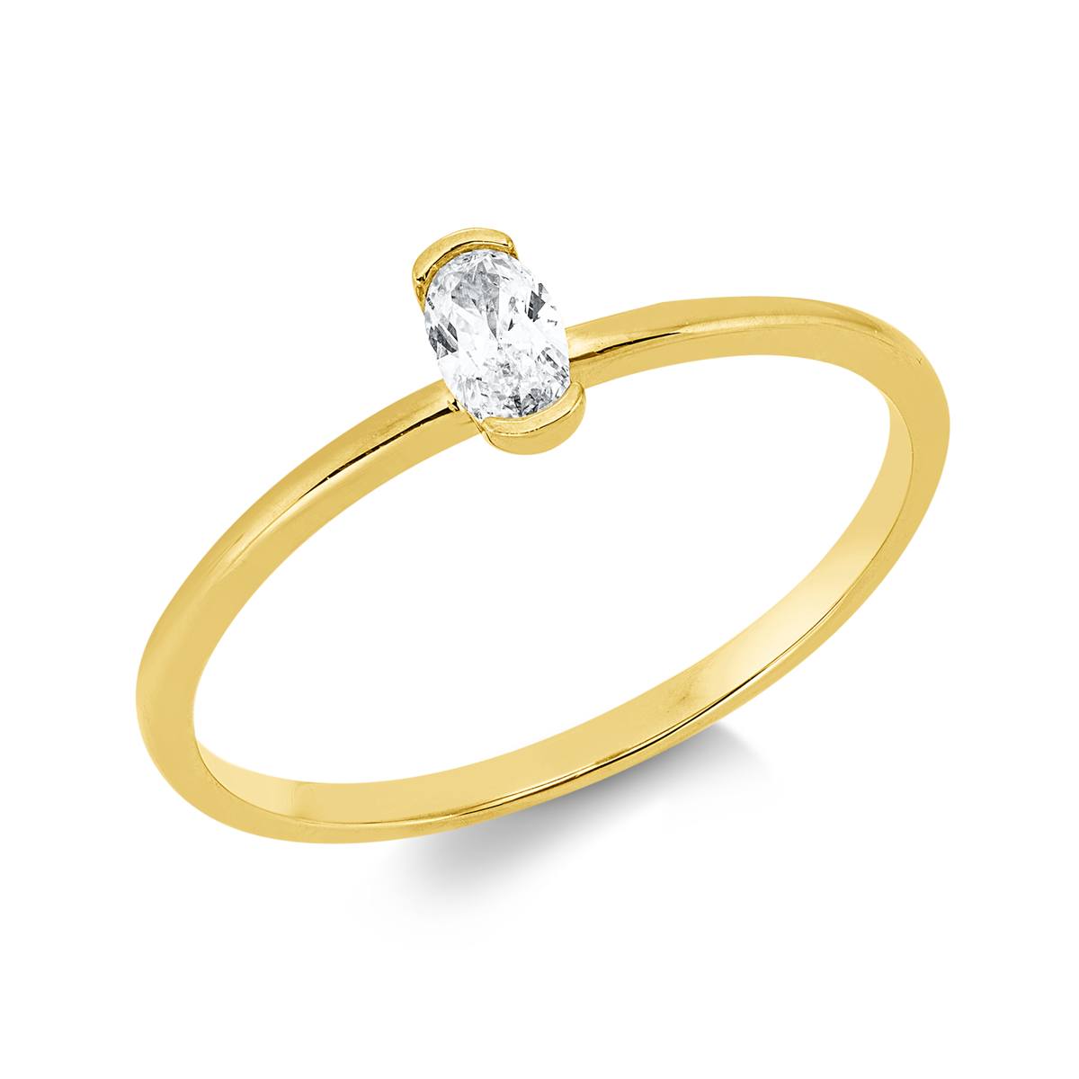 solitaire ring - 1JL33