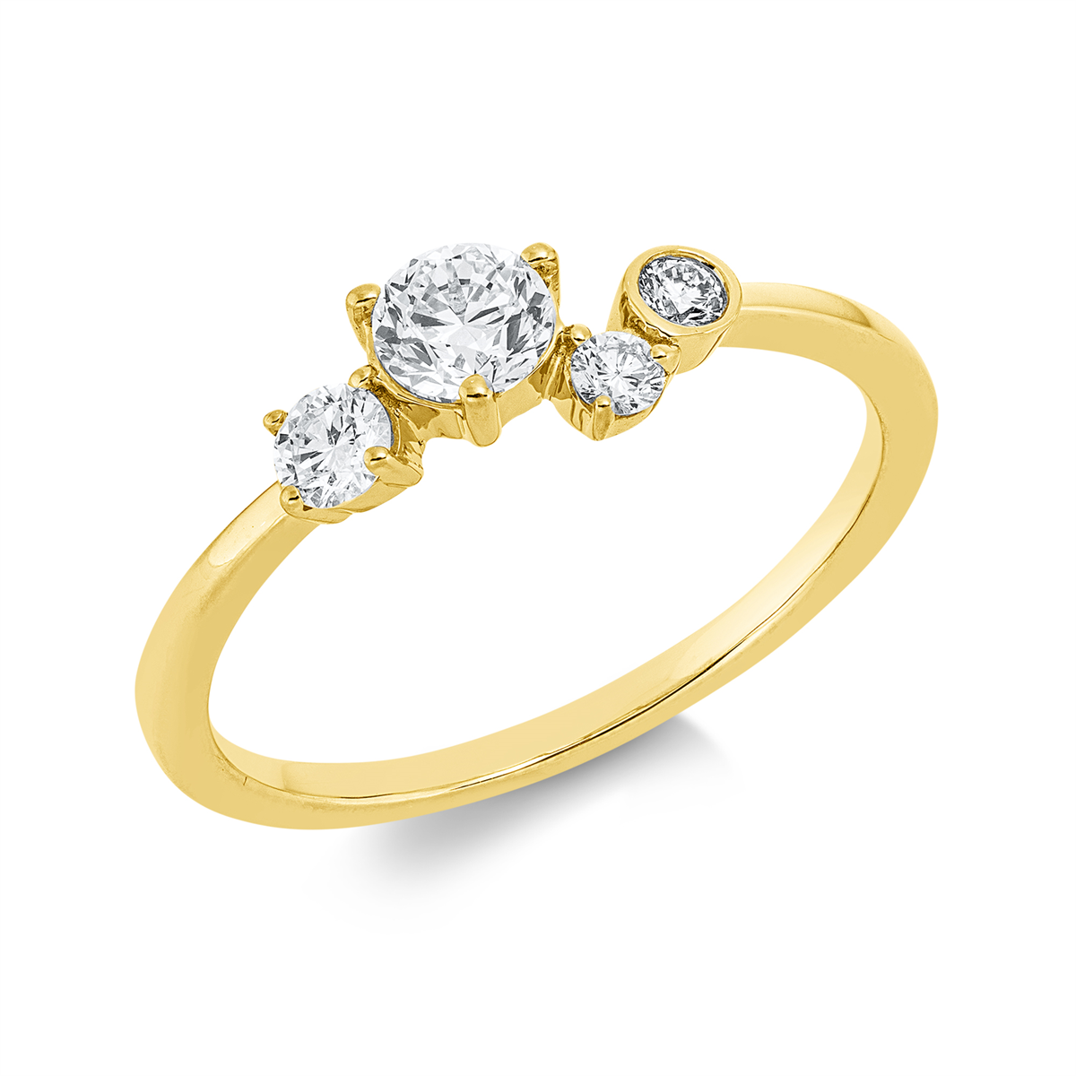 modern woman ring - 1JL39