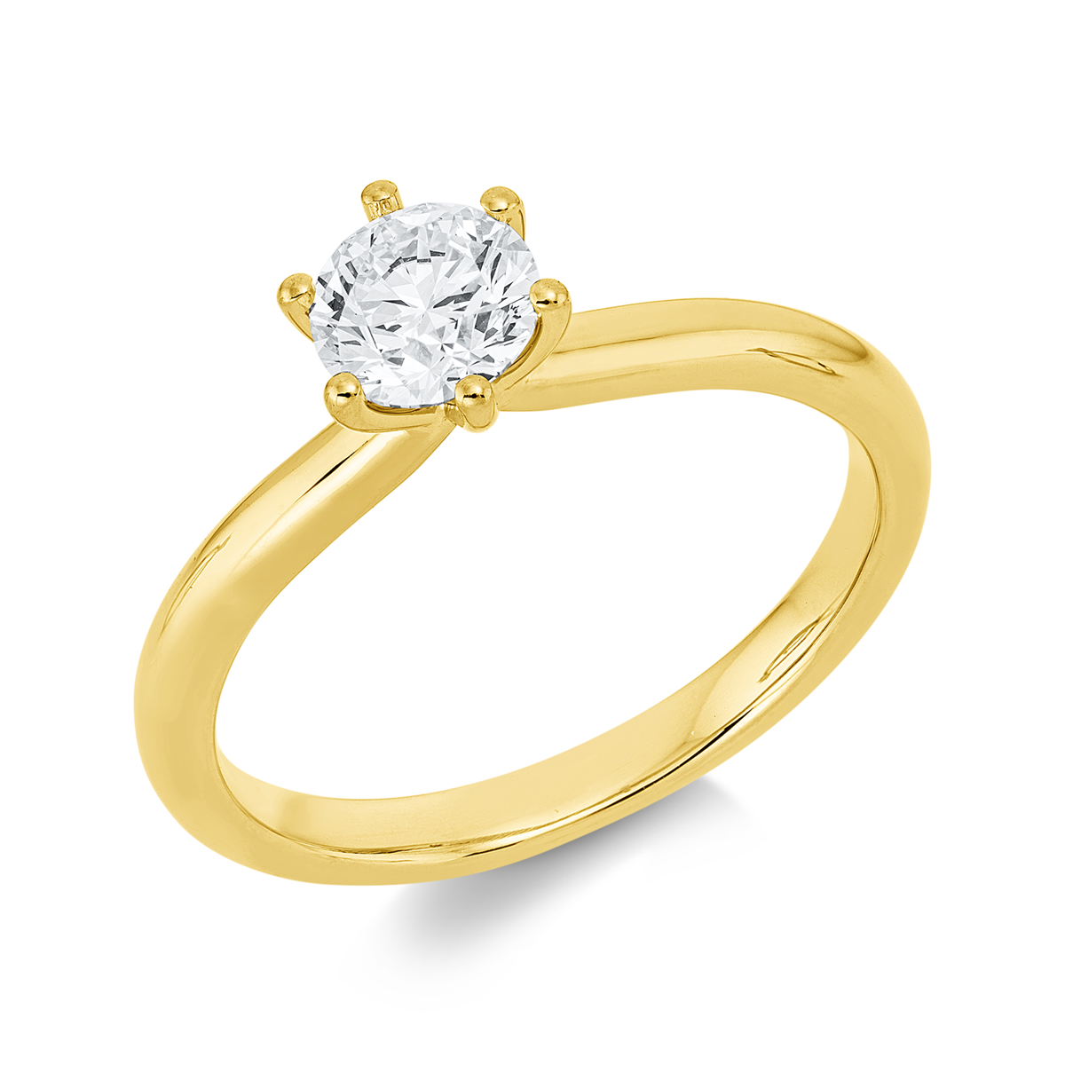 solitaire ring - 1JU66