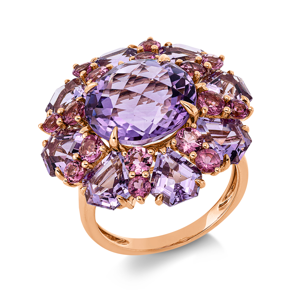 colored stone fashion ring - 1JZ87