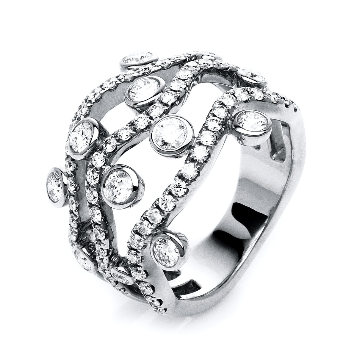 multi-stone ring - 1K616