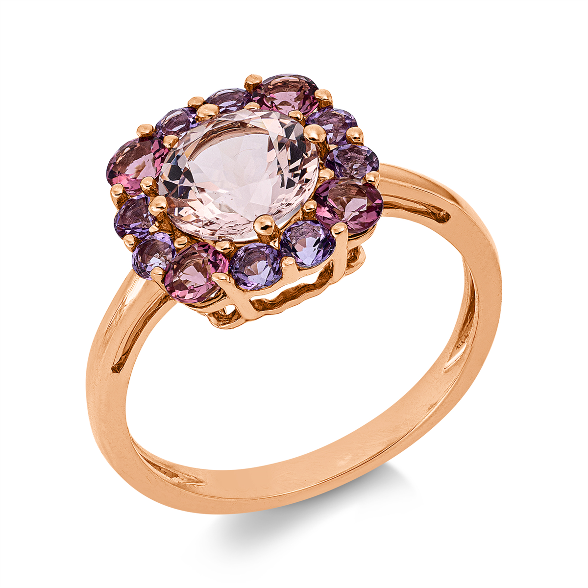 colored stone fashion ring - 1KK55