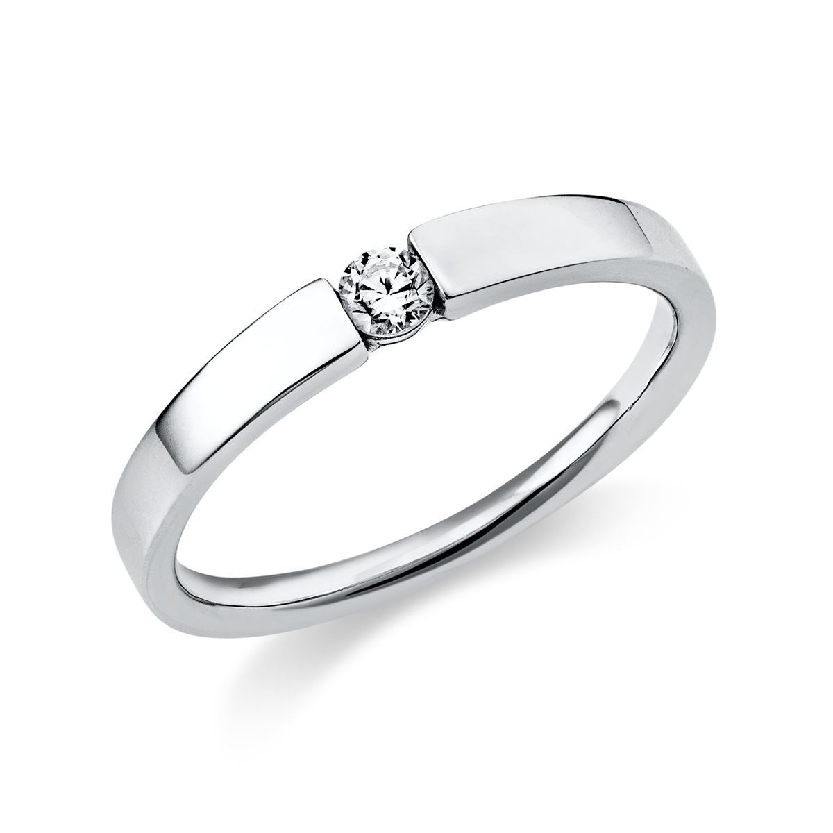 solitaire ring - 1T301