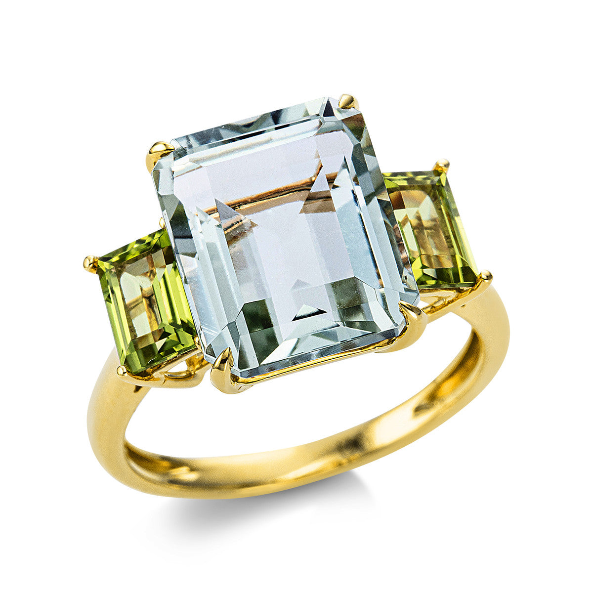 colored stone fashion ring - 1V975